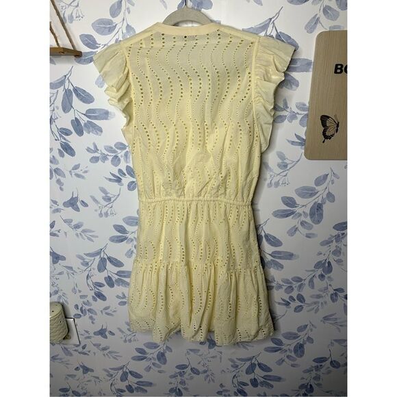 Joie Krystina B Cotton Eyelet Dress Size S - Picture 10 of 12